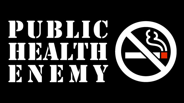 Public health enemy no. 1: Symbol to ban cigarettes